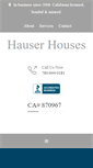 Mobile Screenshot of hauserhouses.net