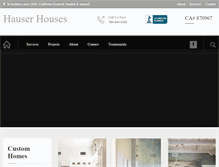 Tablet Screenshot of hauserhouses.net